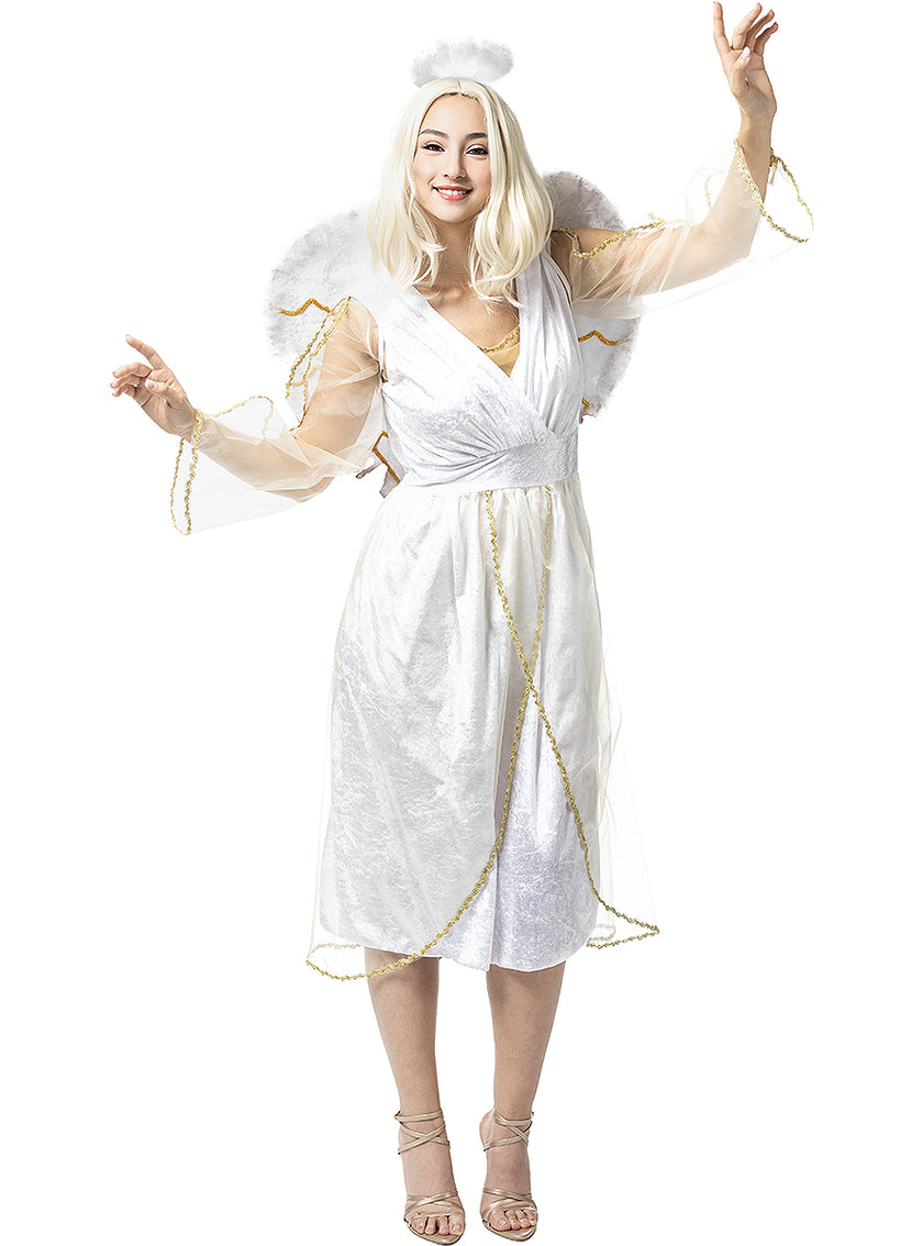 Déguisement ange Deluxe femme grande taille