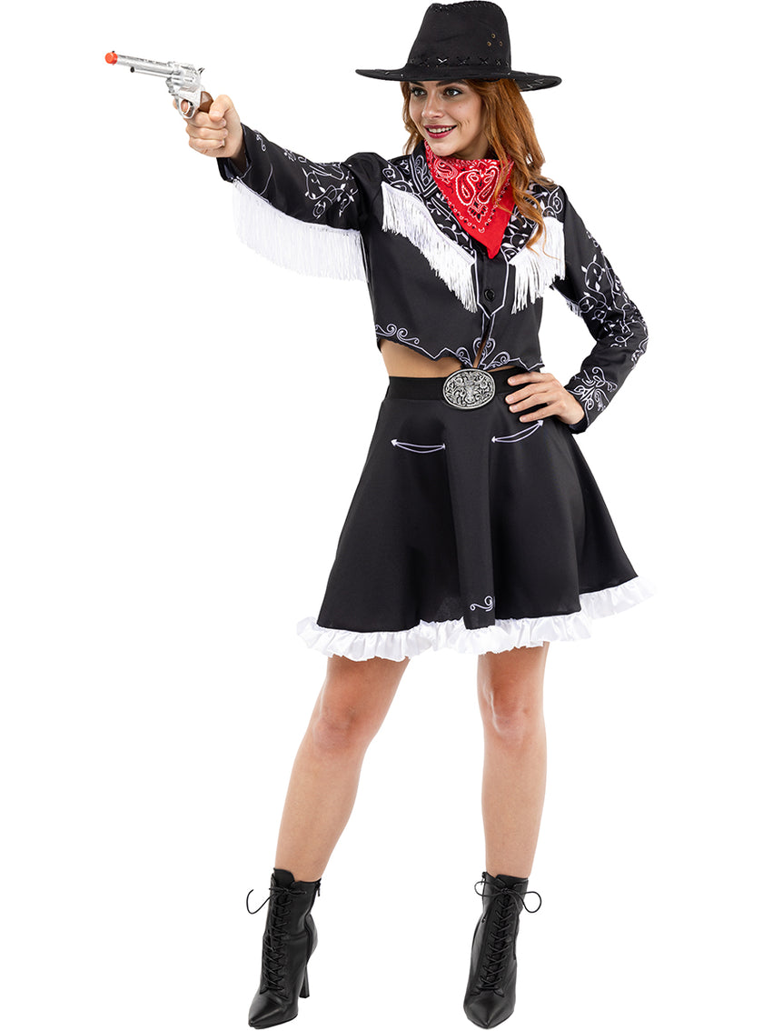 Déguisement cowgirl tireuse femme