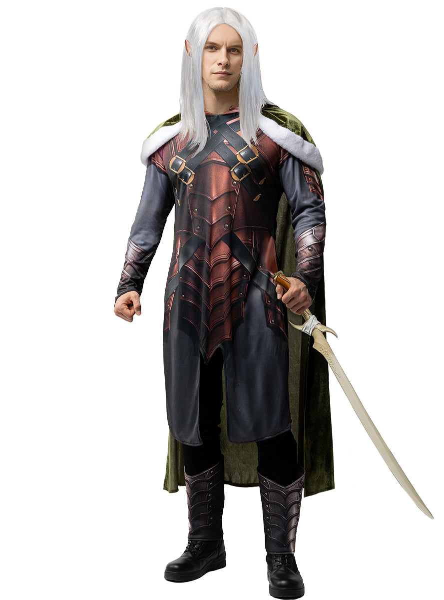 Perruque de Drizzt DoUrden pour adulte - Donjons et Dragons