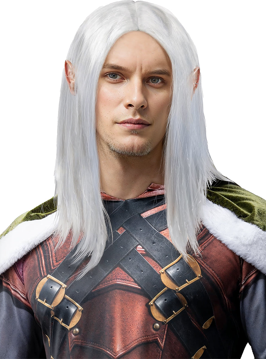 Perruque de Drizzt DoUrden pour adulte - Donjons et Dragons