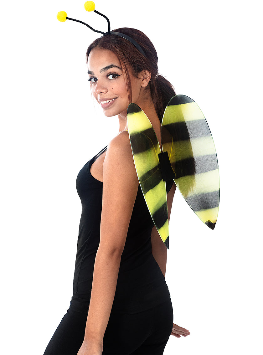 Ailes et serre-tête abeille adulte