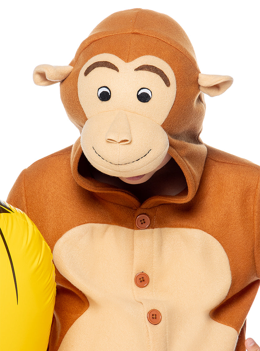 Déguisement singe onesie enfant