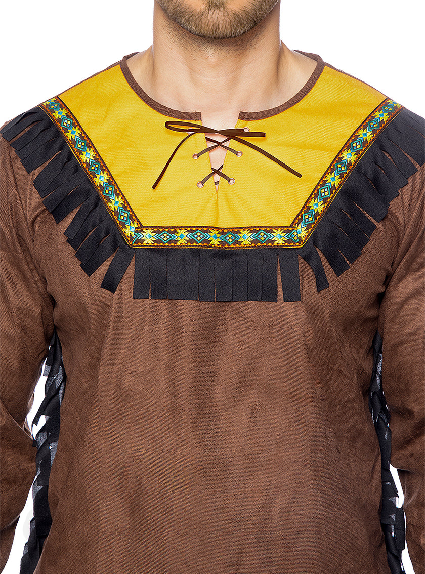 Déguisement Indien Deluxe homme grande taille