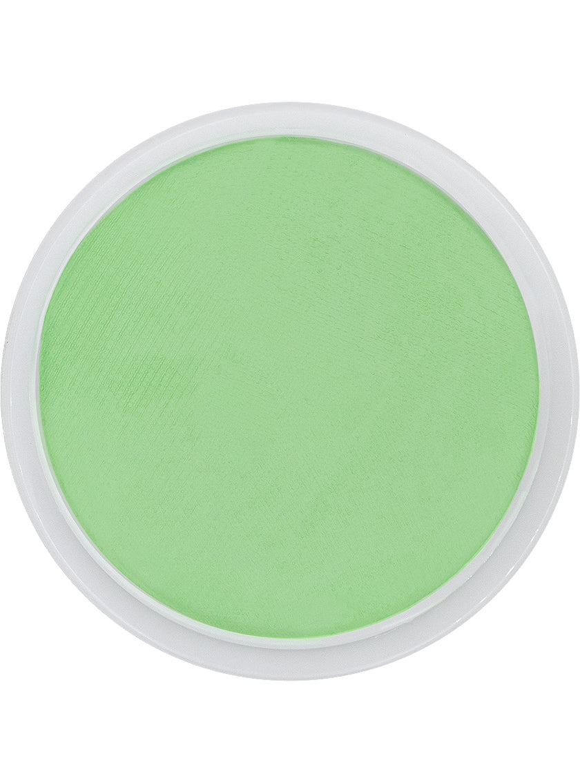 Maquillage à leau vert