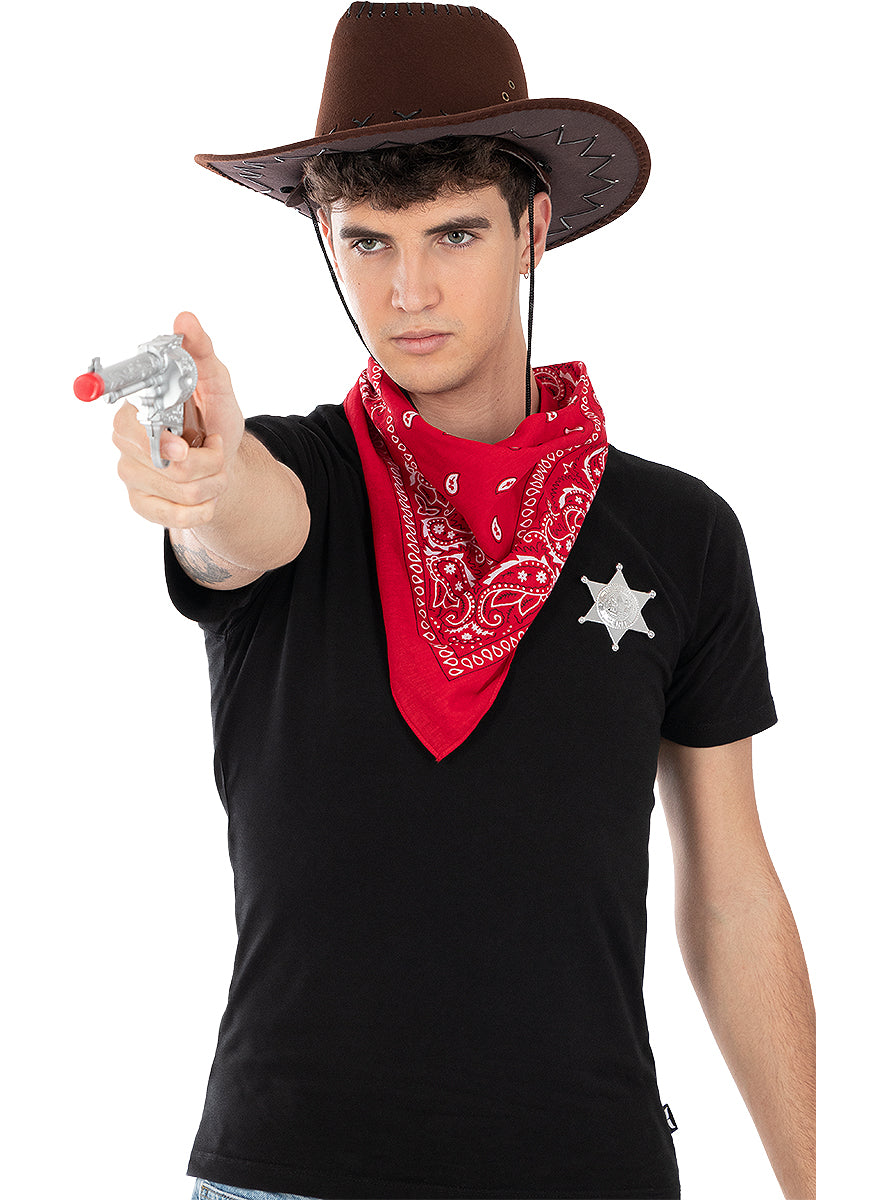 Kit accessoires cowboy adulte