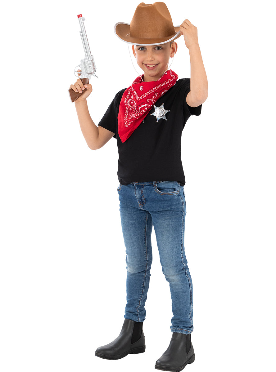 Kit accessoires cowboy enfant