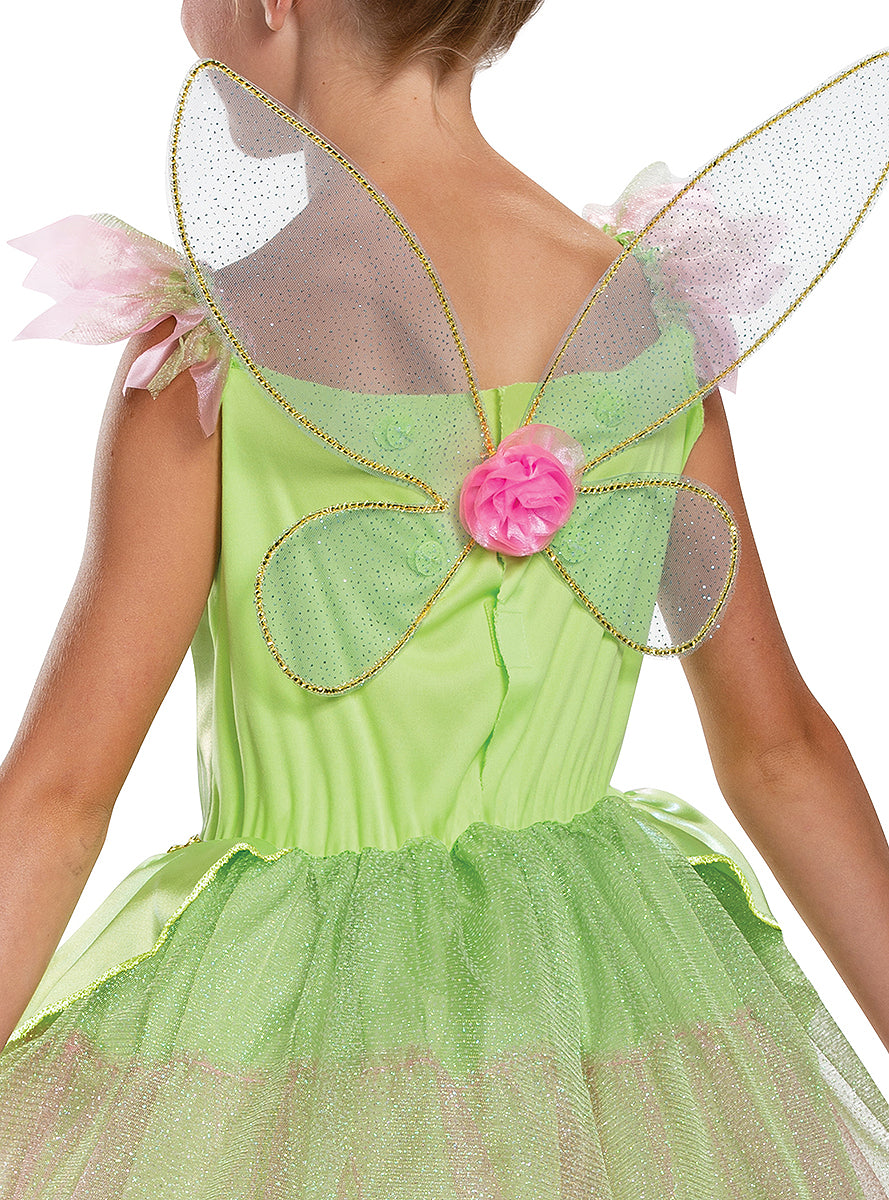 Déguisement Fée Clochette Deluxe fille - Peter Pan