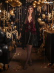 Déguisement charleston velours femme