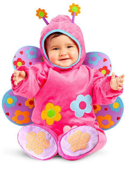 Déguisement papillon avec fleurs bébé