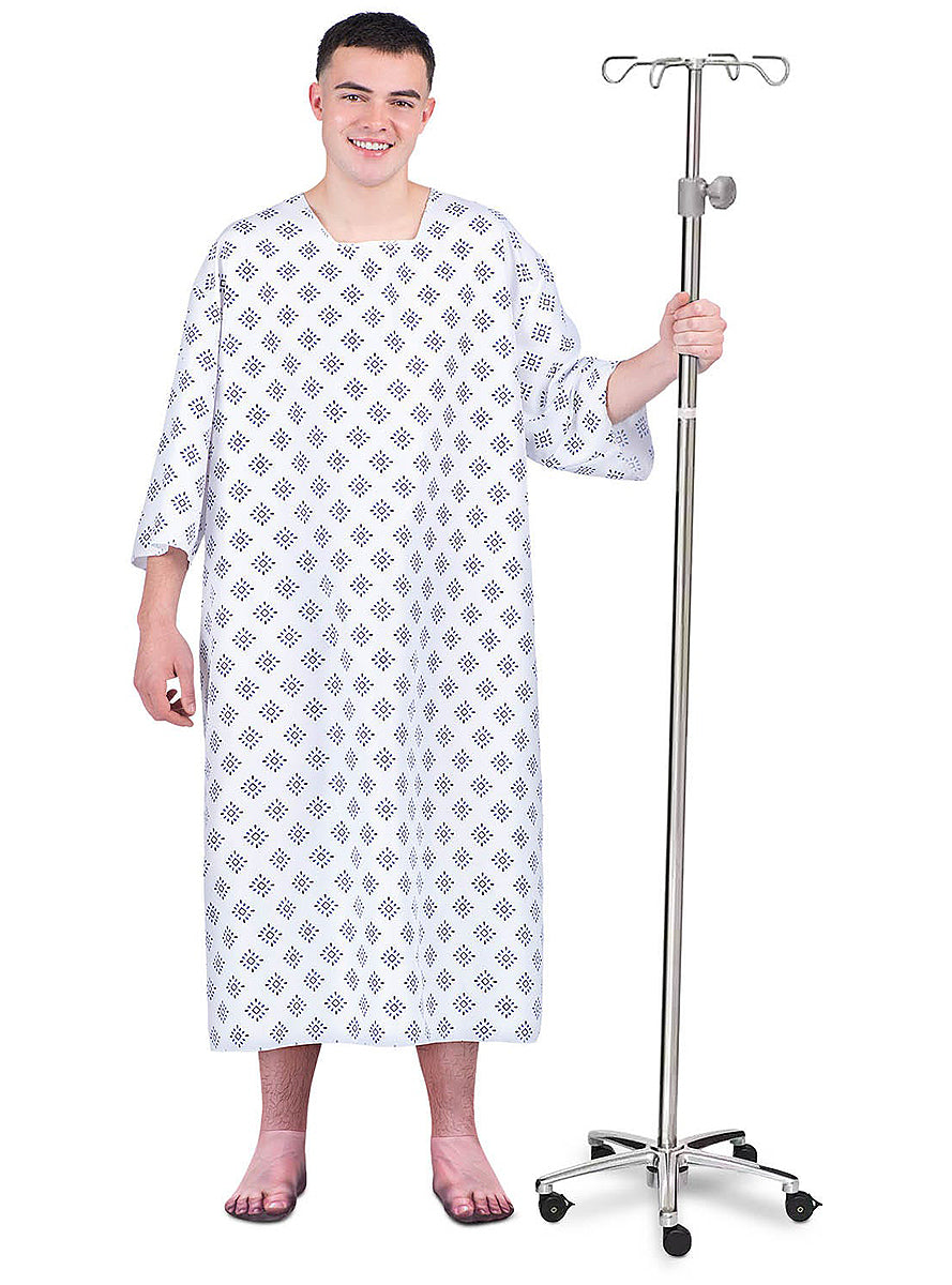 Déguisement patient montrant ses fesses adulte