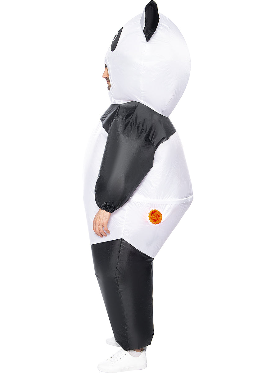 Déguisement panda gonflable adulte