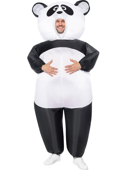 Déguisement panda gonflable adulte