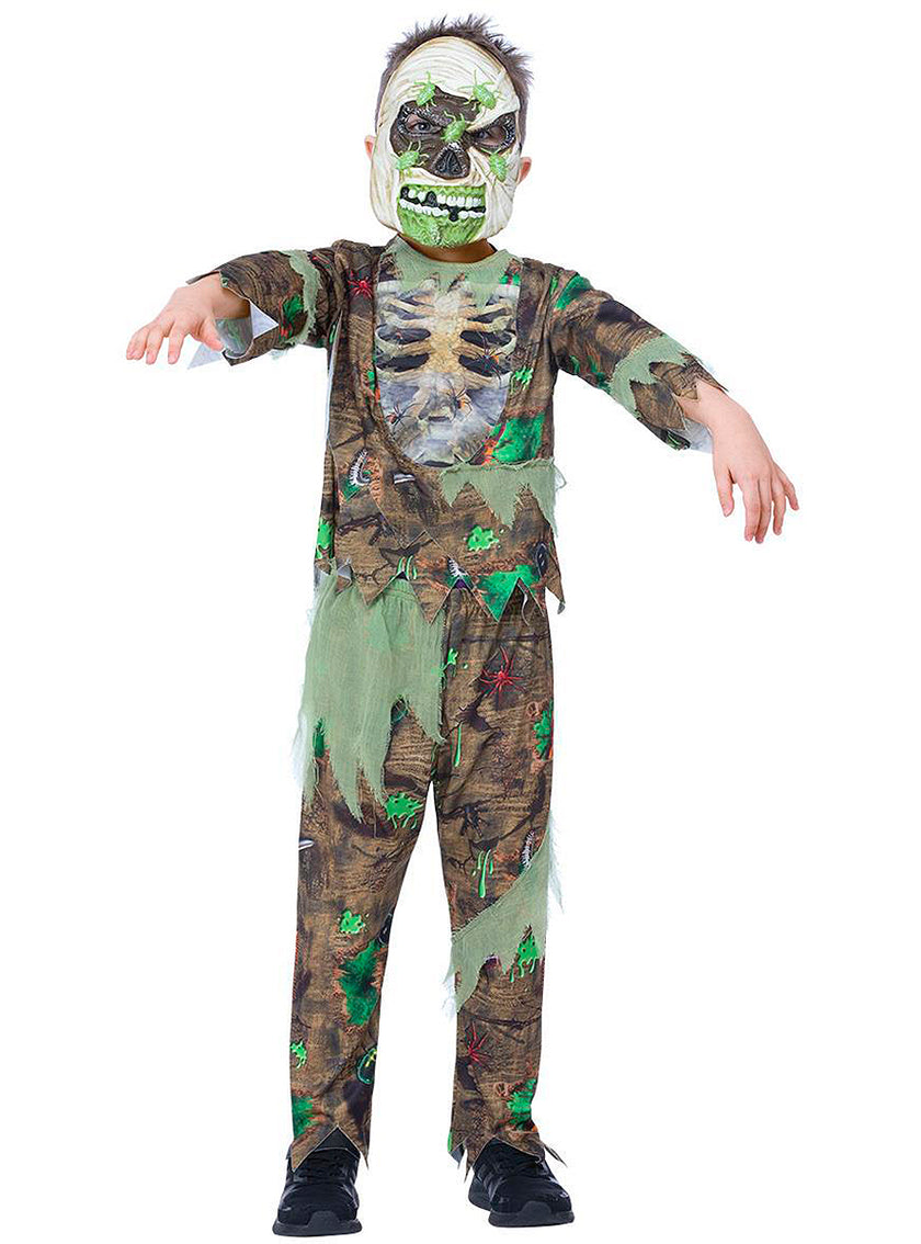 Déguisement zombie décomposé garçon
