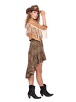 Veste à franges festival femme