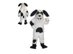 déguisement mascotte ventillée chien en peluche adulte