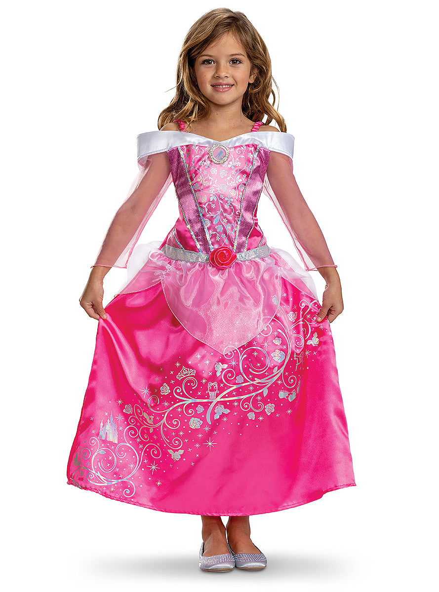 Déguisement Aurore fille - 100ème anniversaire Disney