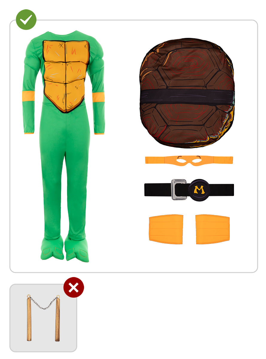 Déguisement Michelangelo homme - Les Tortues Ninja