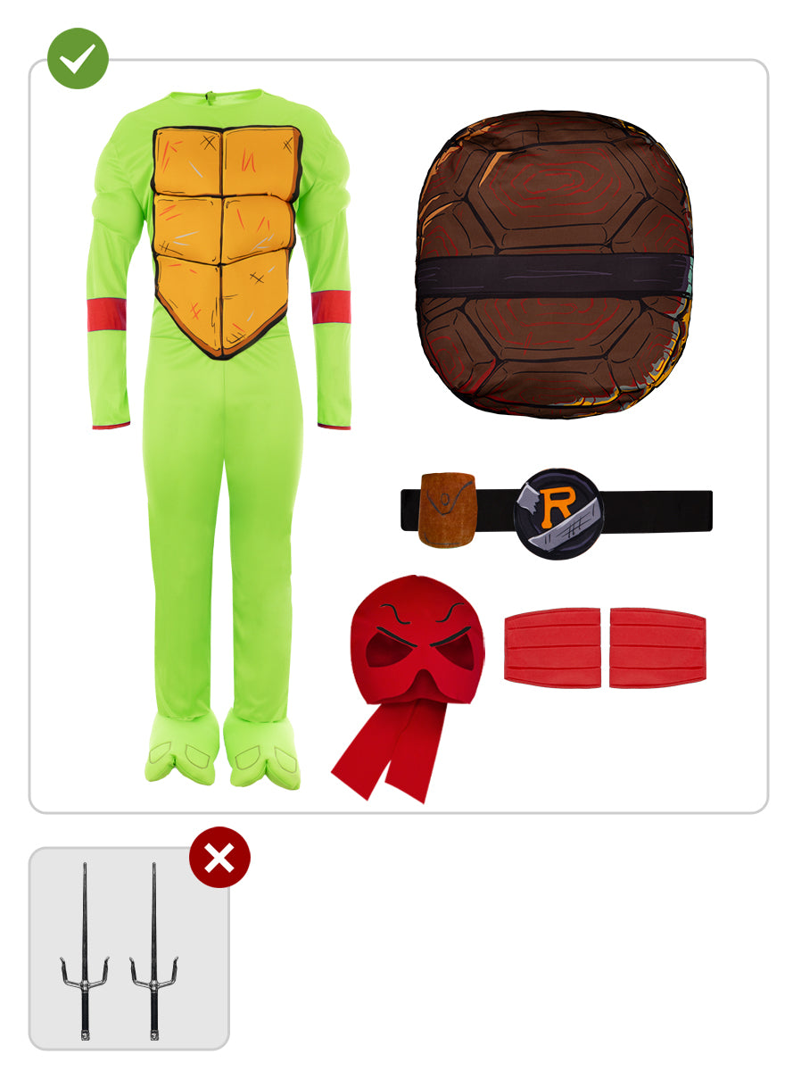 Déguisement Raphael homme - Les Tortues Ninja