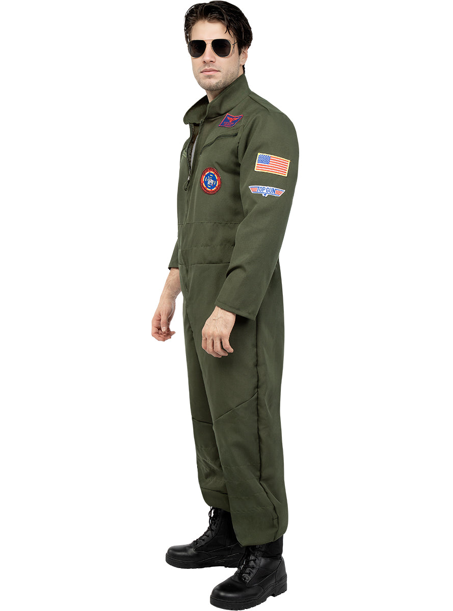 Déguisement aviateur Top Gun grande taille