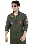 Déguisement aviateur Top Gun grande taille