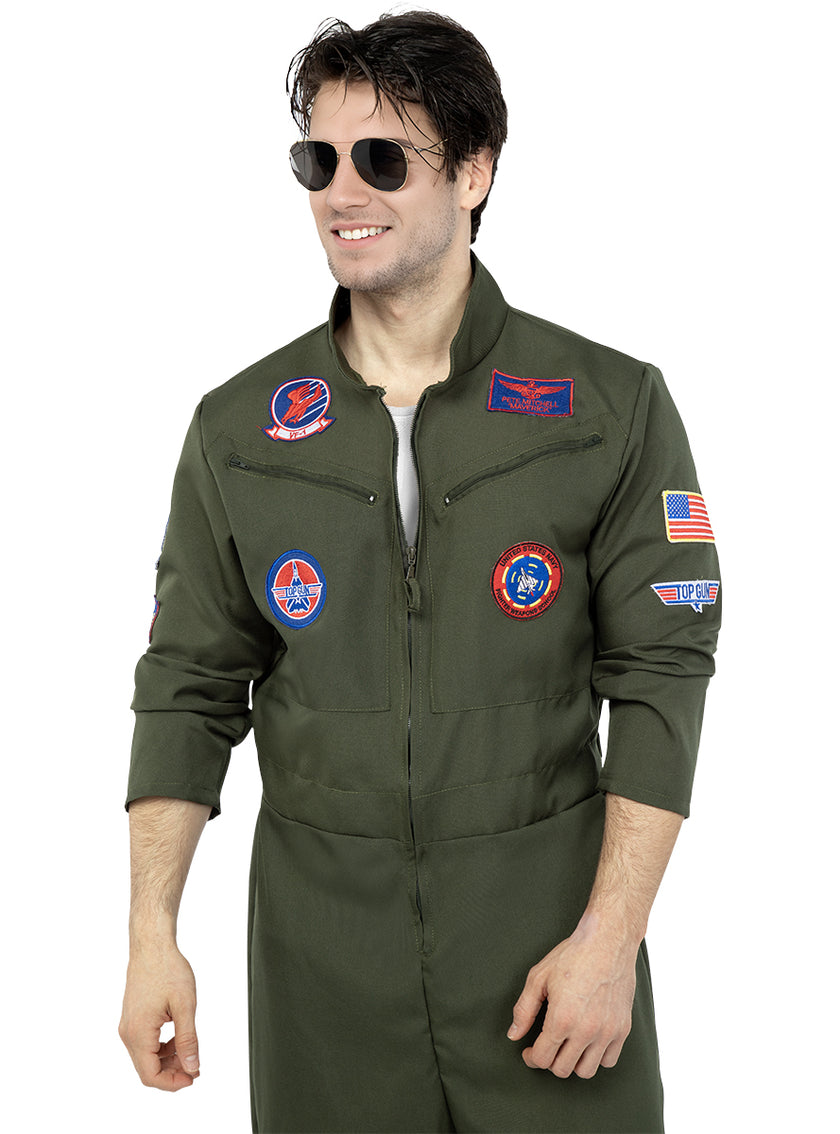 Déguisement aviateur Top Gun grande taille