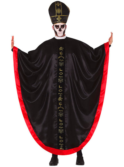 Déguisement cardinal satanique homme