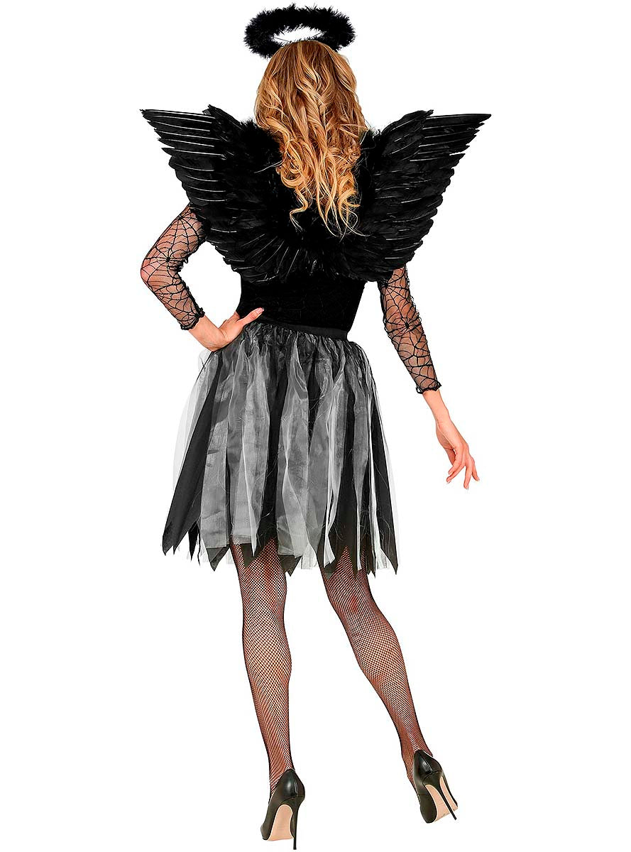 Tutu noir Halloween femme