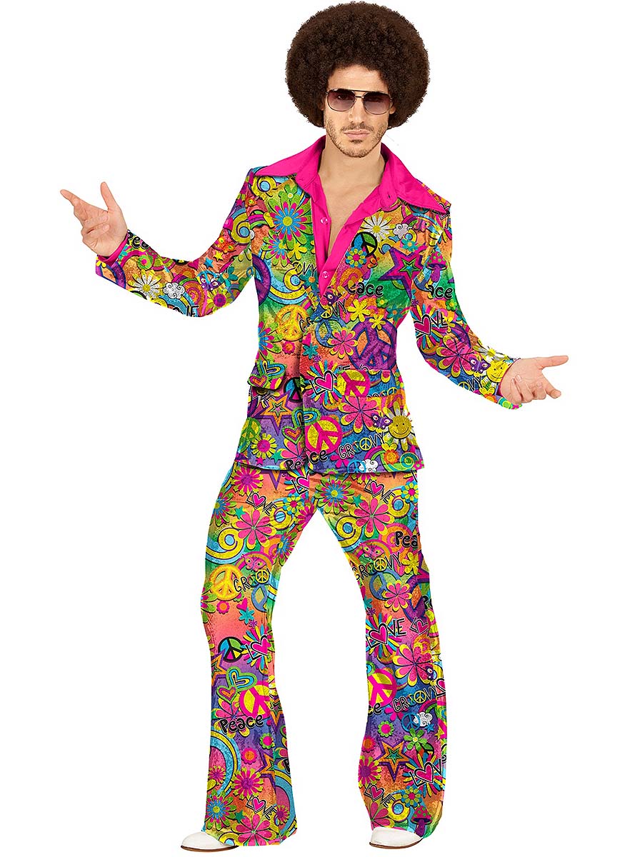 Déguisement Hippie années 60 homme