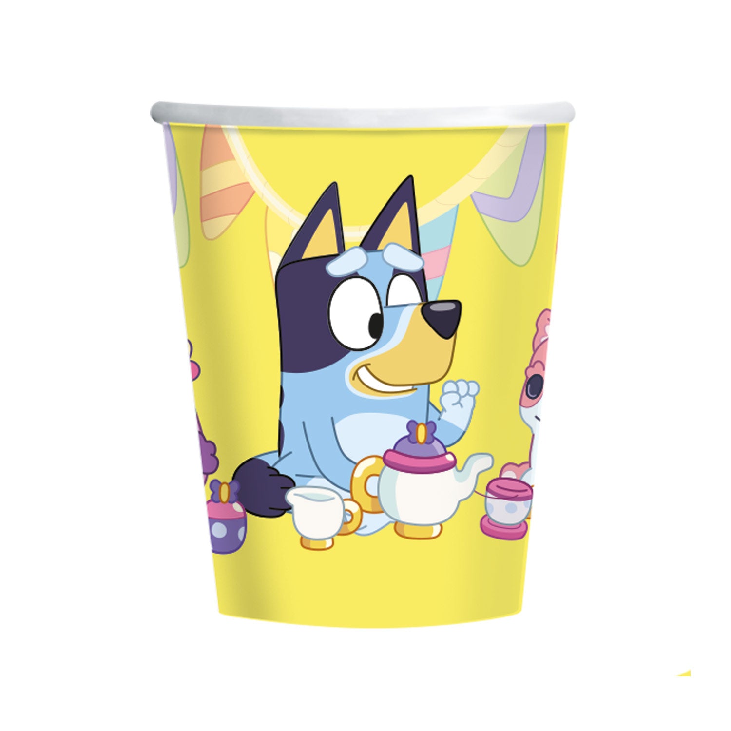 8 gobelets Bluey