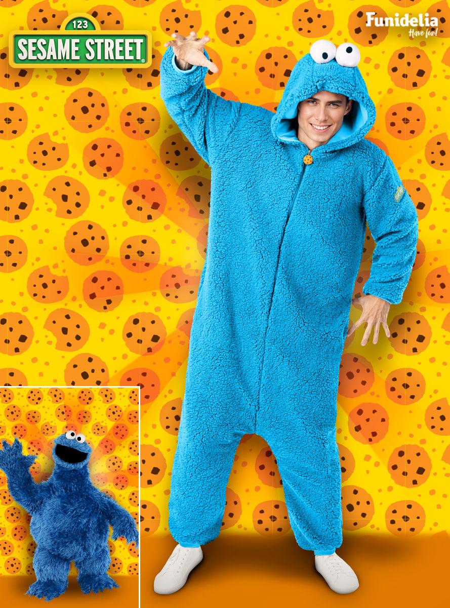 Déguisement du monstre à biscuits pour adulte - Sesame Street