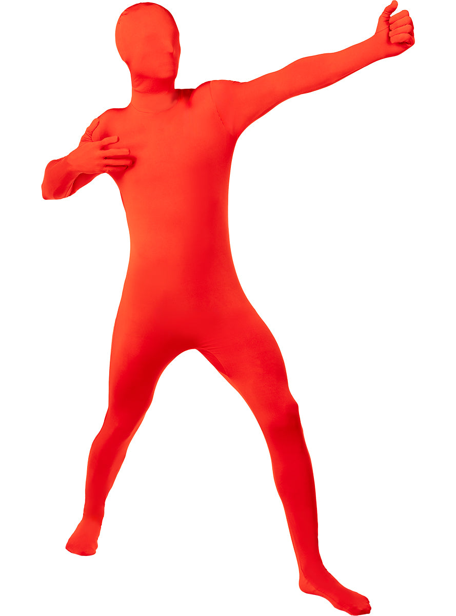 Déguisement seconde peau rouge