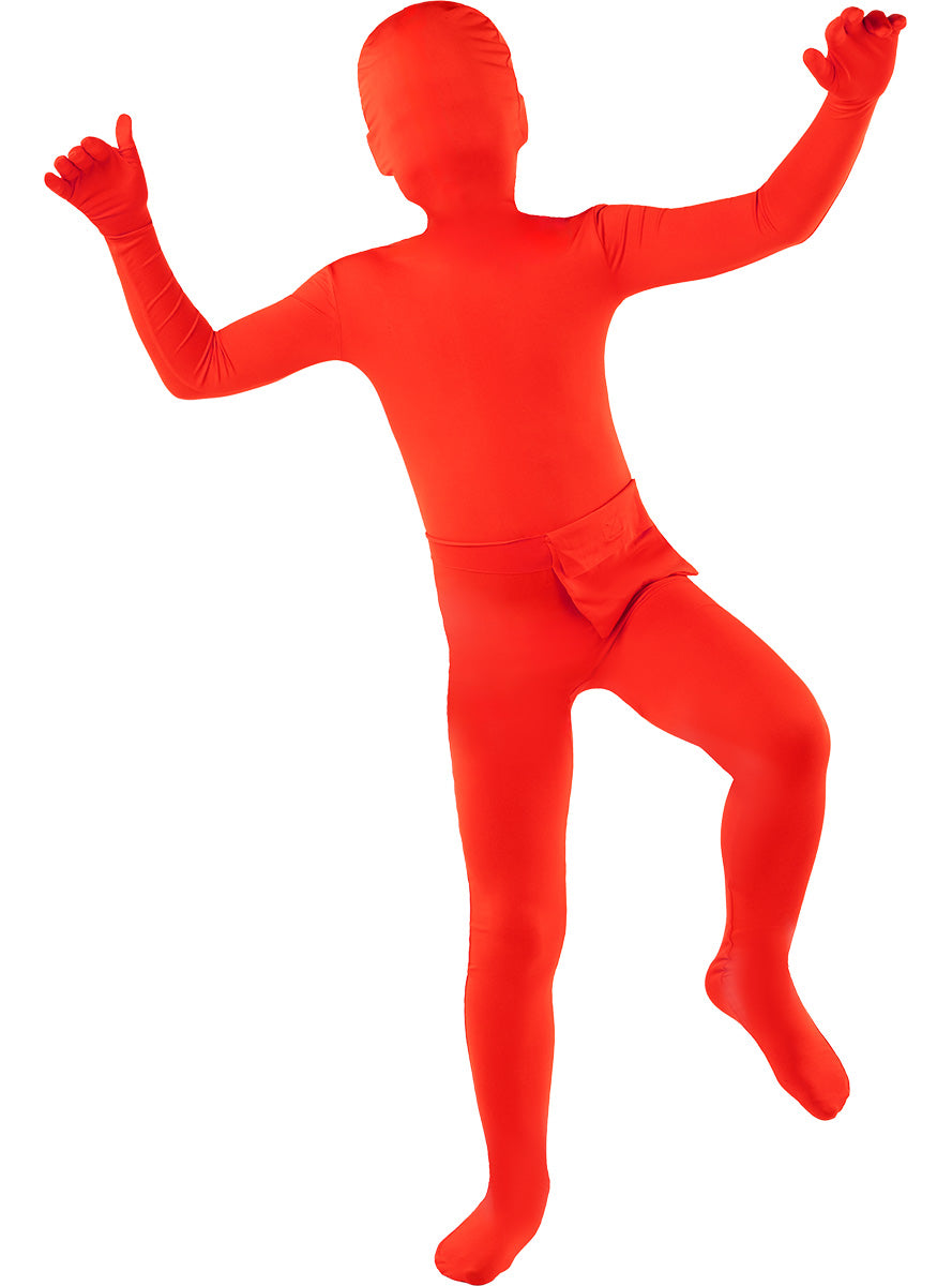Déguisement seconde peau rouge enfant
