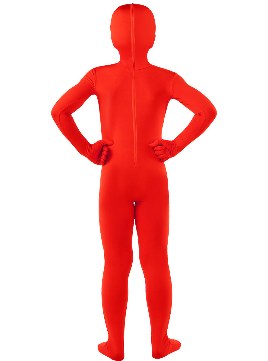 Déguisement seconde peau rouge enfant