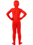 Déguisement seconde peau rouge enfant