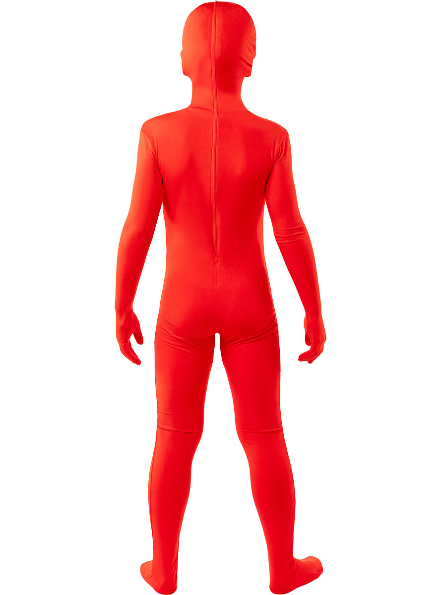 Déguisement seconde peau rouge enfant