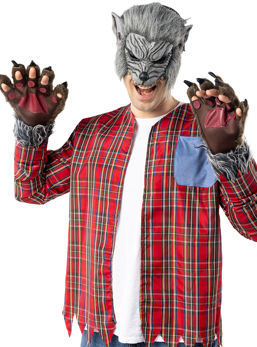 Masque de loup-garou pour adulte