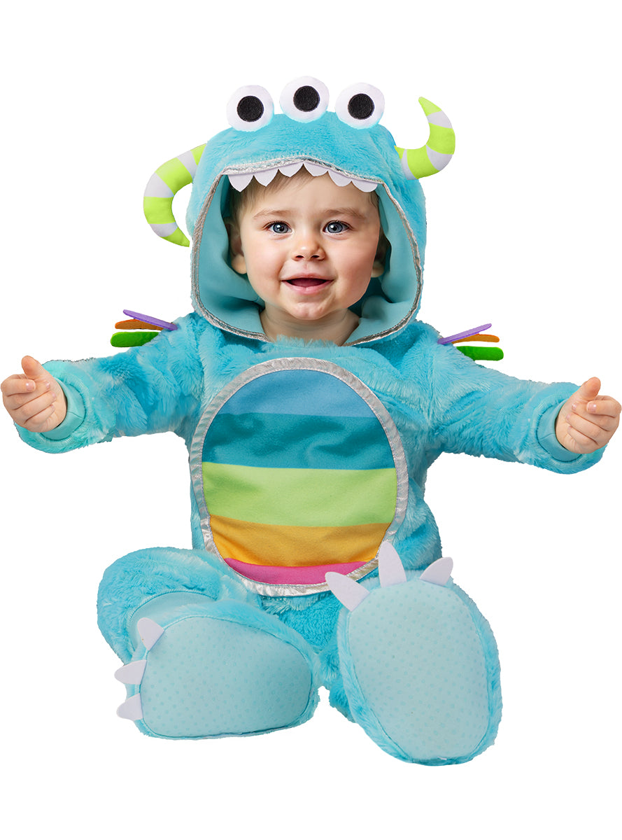 Déguisement monstre coloré bébé