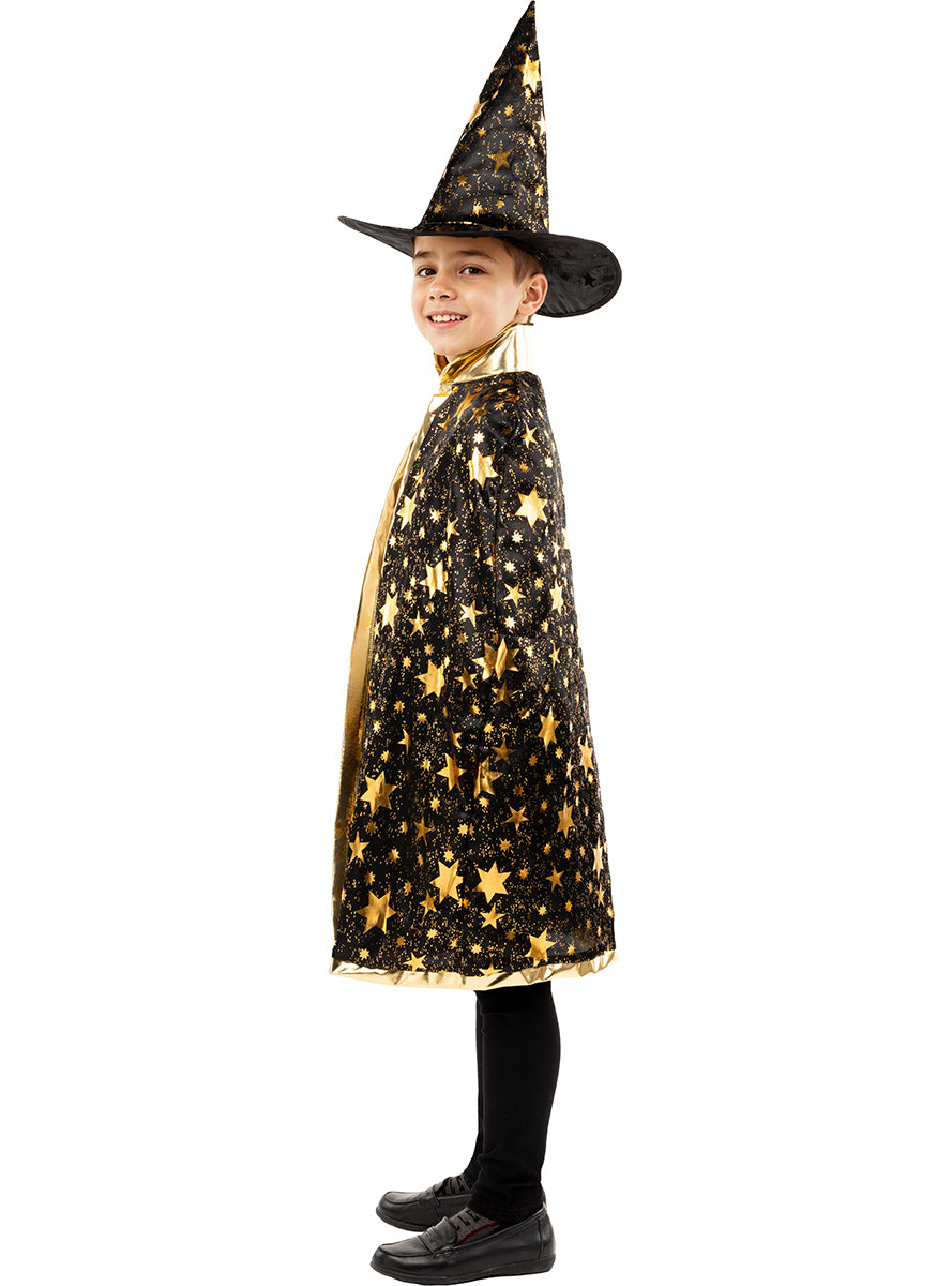 Déguisement magicien étoiles enfant