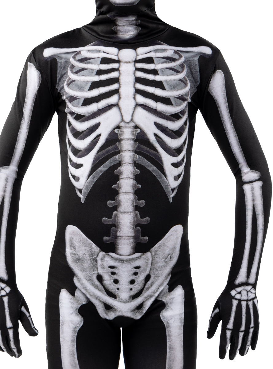 Costume squelette seconde peau pour enfants