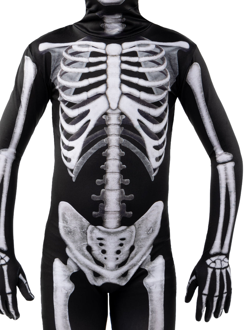 Costume squelette seconde peau pour enfants
