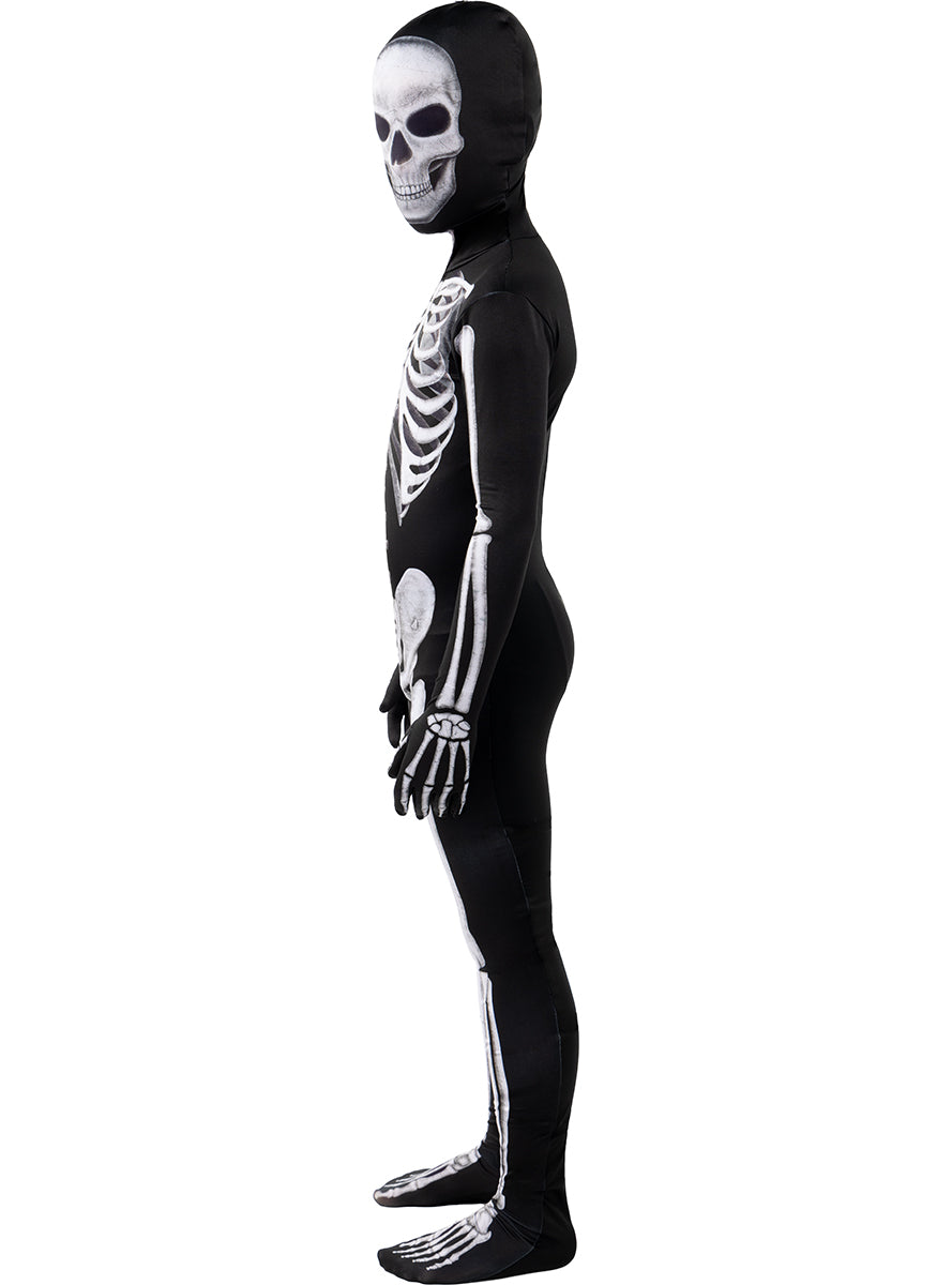 Costume squelette seconde peau pour enfants