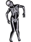 Costume squelette seconde peau pour enfants