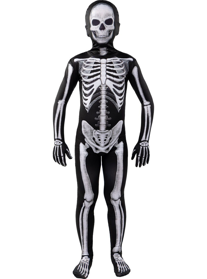Costume squelette seconde peau pour enfants