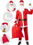 Déguisement de Pére Noël homme avec accessoires