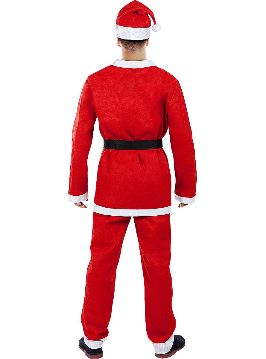Déguisement de Pére Noël homme avec accessoires grande taille