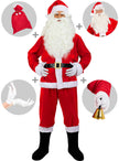 Déguisement de Pére Noël Deluxe homme avec accessoires