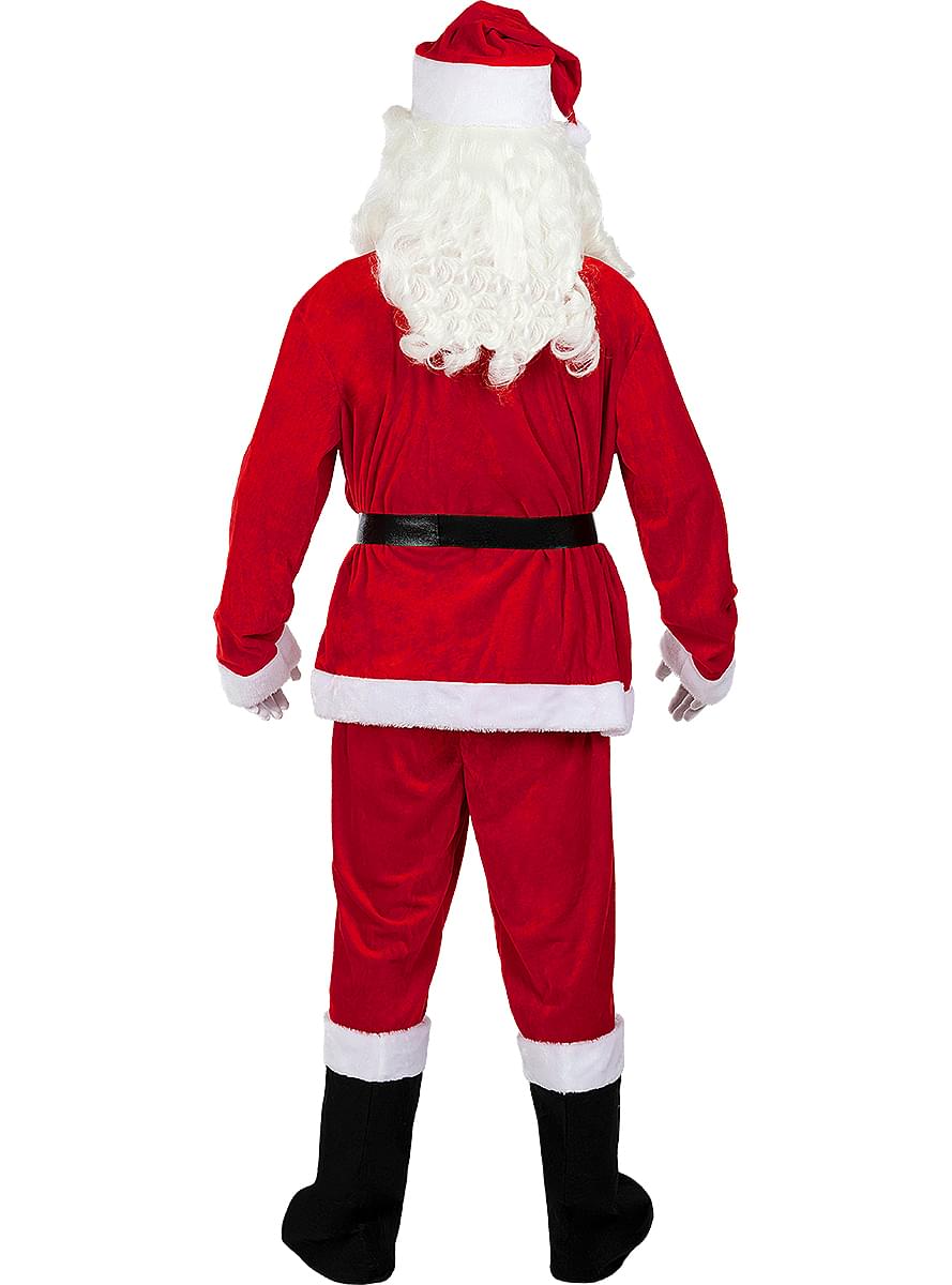 Déguisement de Pére Noël Deluxe homme avec accessoires grande taille