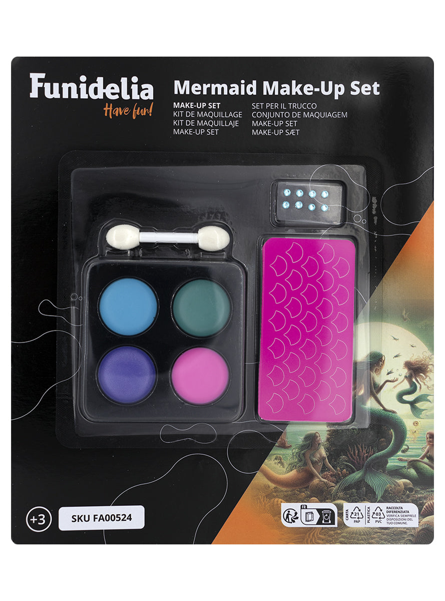 Set de maquillage de sirène à lhuile