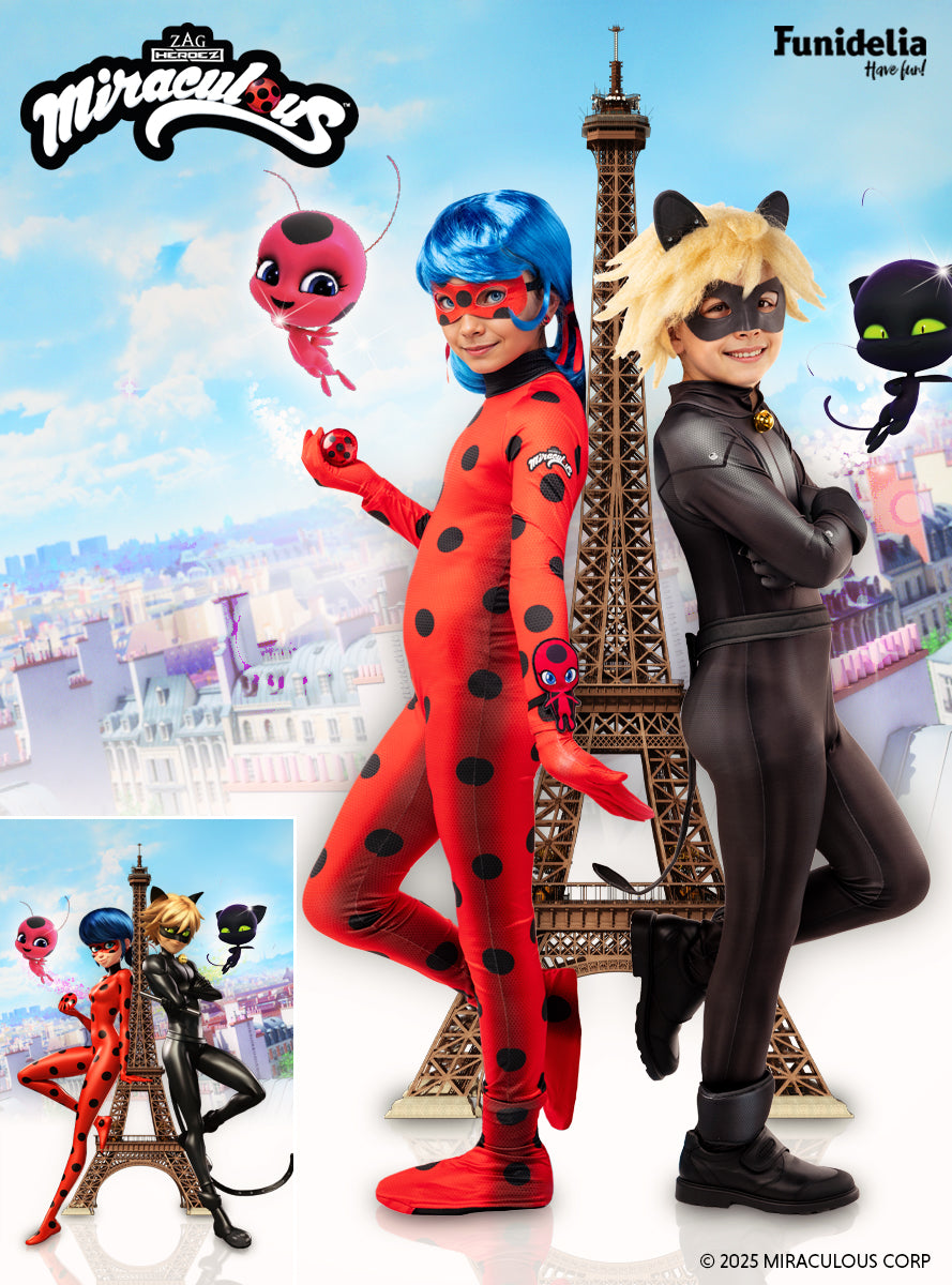 Déguisement Miraculous Ladybug avec accessoires pour fille
