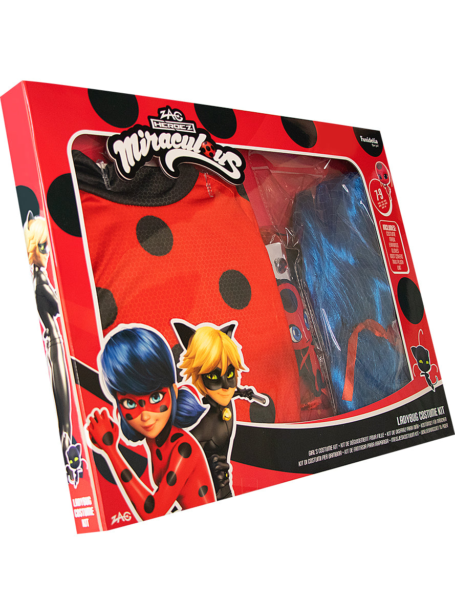 Déguisement Miraculous Ladybug avec accessoires pour fille